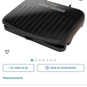 George Foreman Black Grill